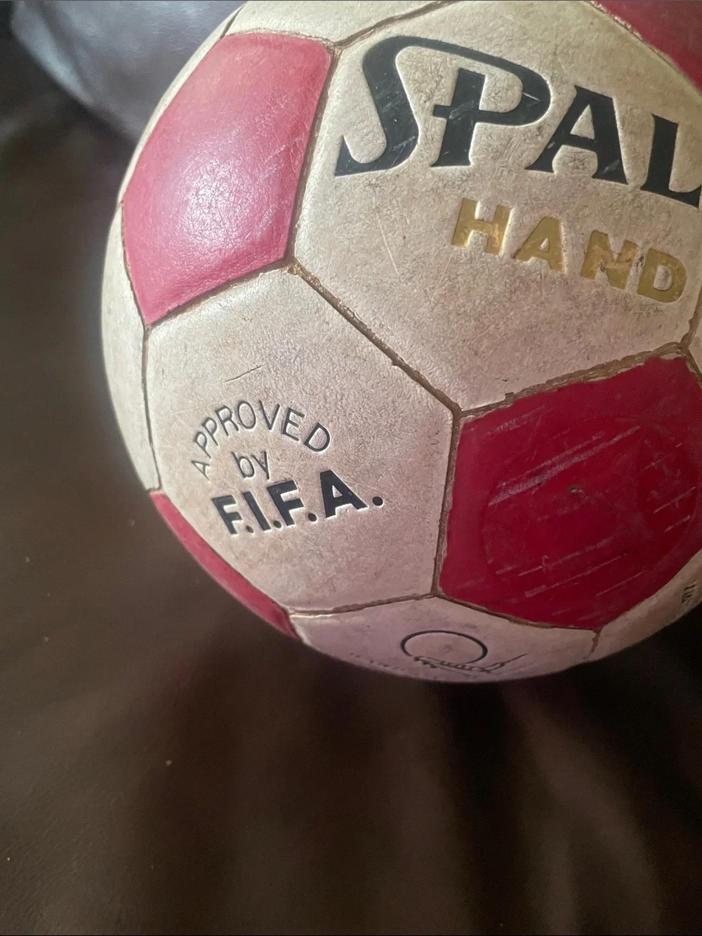 Vintage Spalding Handler 4 Soccer Ball